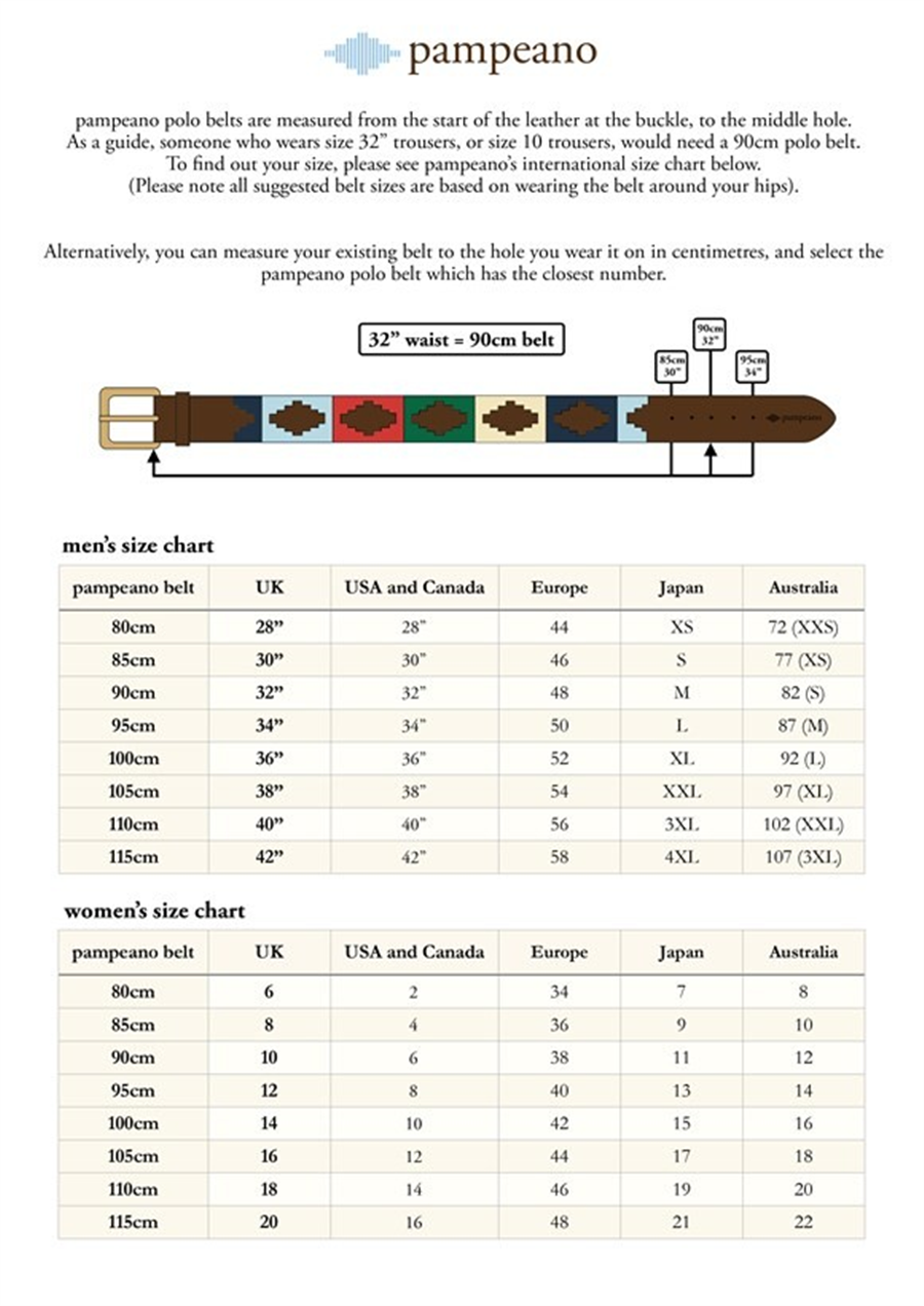 Pampeano Polo Belt - Audaz 90cm/32
